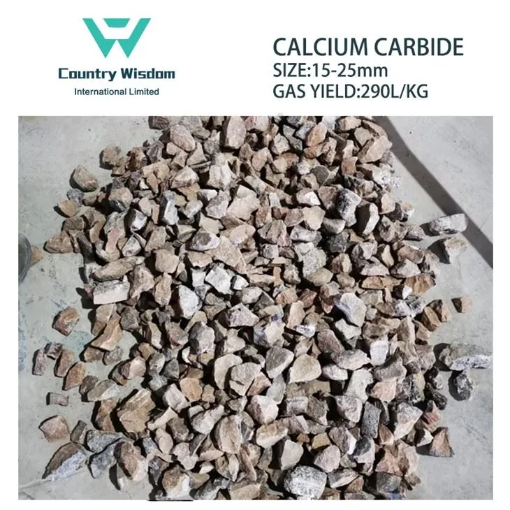 Chinese Inorganic Chemicals 15-25mm 50/100KG Drum Calcium Carbide