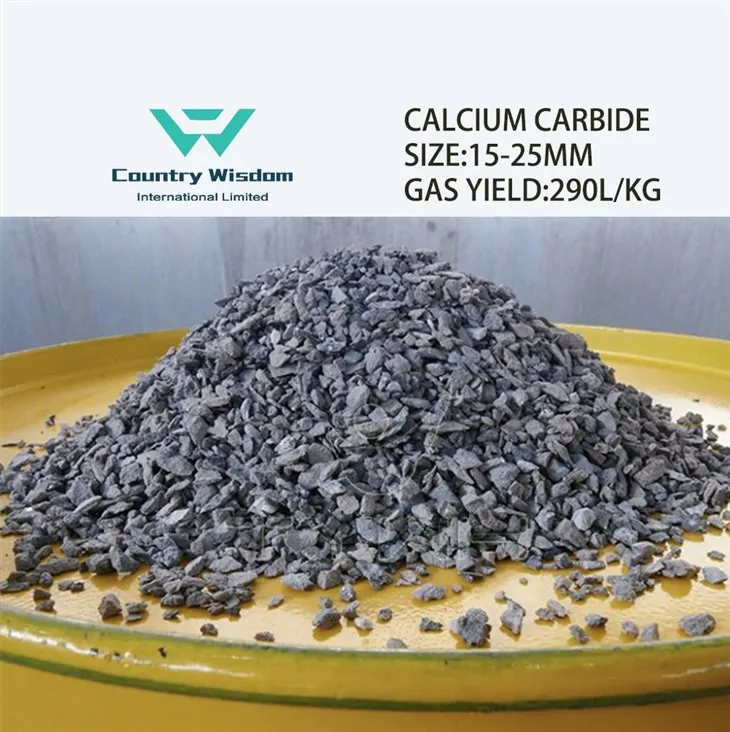 Chinese Manufacturer 15-25mm Calcium Carbide CAS 75-20-7